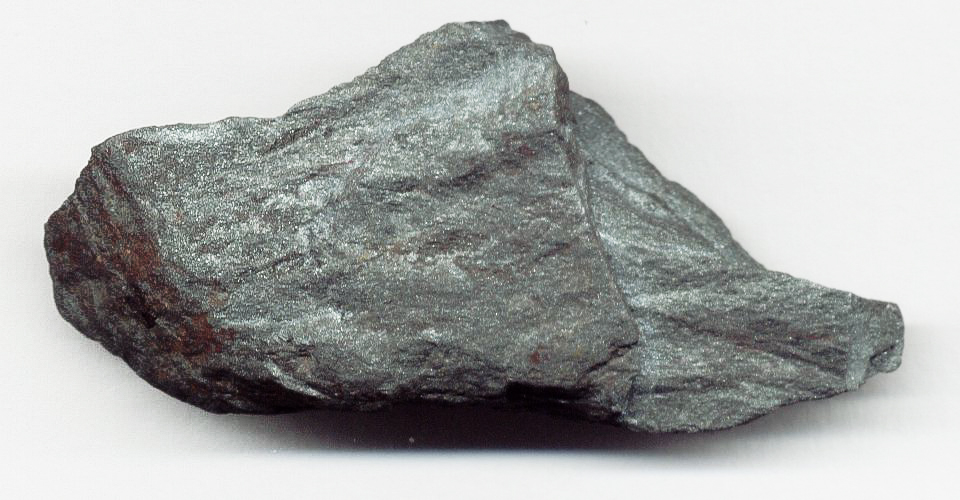 Processed zinc material